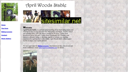 aprilwoodsstable.com alternative sites
