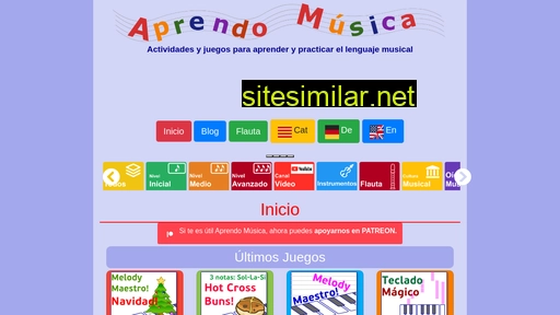 aprendomusica.com alternative sites