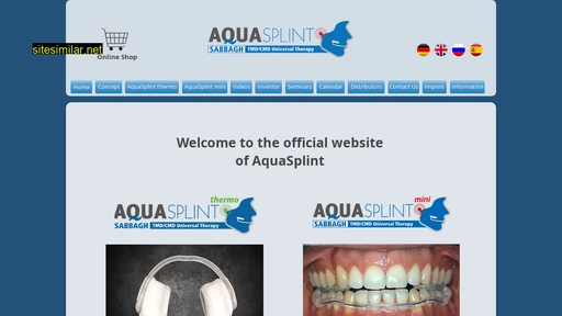 aqua-splint.com alternative sites