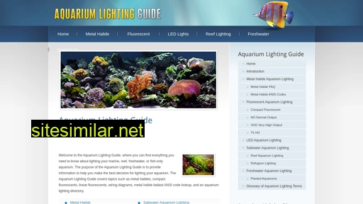 Aquarium-lighting-guide similar sites