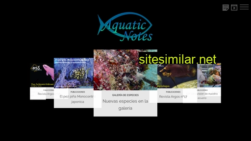 aquaticnotes.com alternative sites
