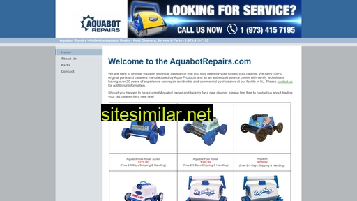 aquabotrepairs.com alternative sites