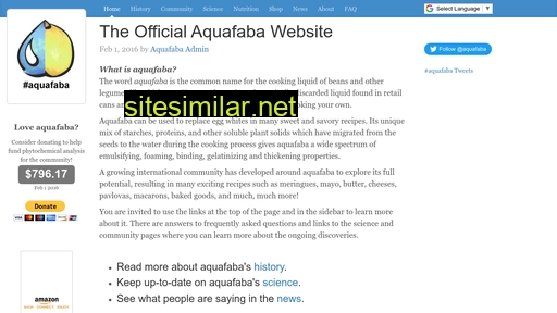 Aquafaba similar sites