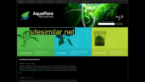 aquafloranurseries.com alternative sites