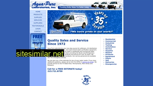 aquapurelab.com alternative sites