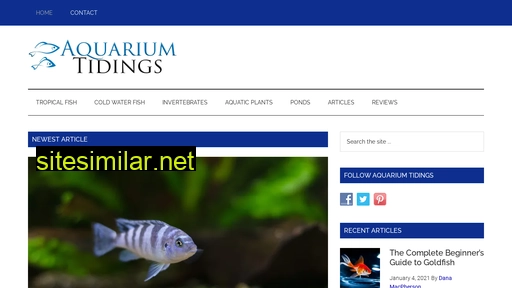 Aquariumtidings similar sites