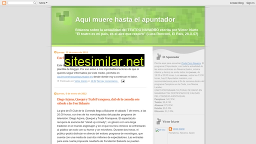 aquimuerehastaelapuntador.blogspot.com alternative sites