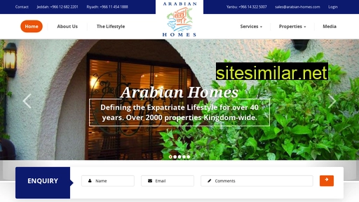 Arabian-homes similar sites