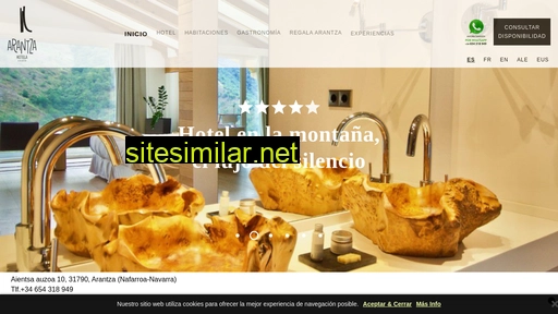 arantzahotela.com alternative sites