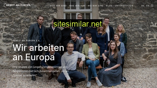 arbeitaneuropa.com alternative sites
