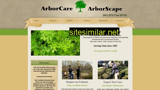 arborcare-arborscape.com alternative sites