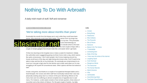 arbroath.blogspot.com alternative sites