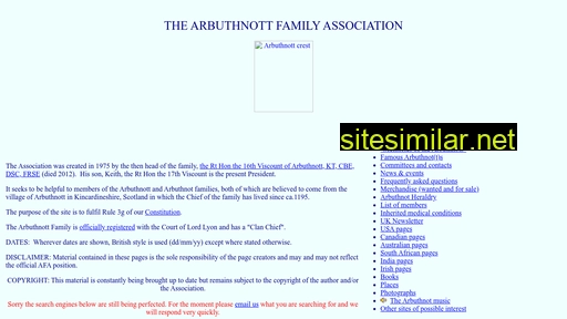 arbuthnott.com alternative sites