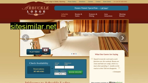 arbucklelodge.com alternative sites