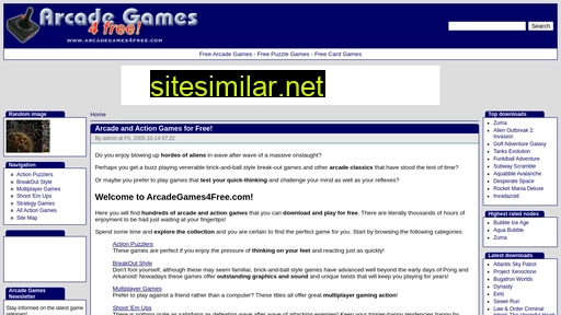 Arcadegames4free similar sites