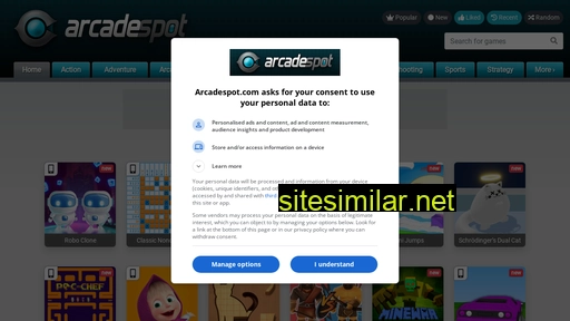 arcadespot.com alternative sites
