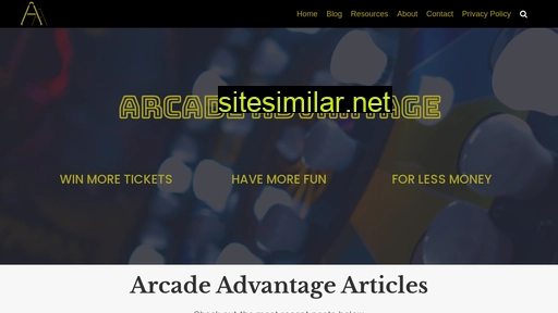 arcadeadvantage.com alternative sites