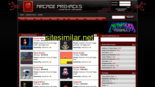 arcadeprehacks.com alternative sites