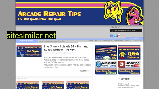 arcaderepairtips.com alternative sites