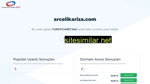 arcelikariza.com alternative sites
