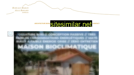 Architecte-bio similar sites