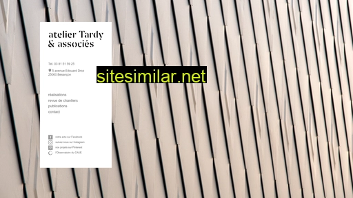 architecture-tardy.com alternative sites