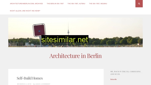 architectureinberlin.wordpress.com alternative sites