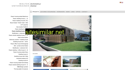 Architekt-unterrainer similar sites