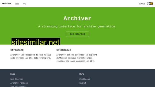 archiverjs.com alternative sites