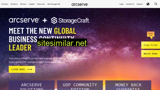 arcserve.com alternative sites