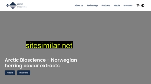 arctic-bioscience.com alternative sites