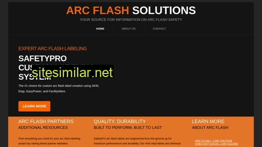 arcflashsolution.com alternative sites