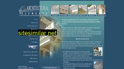 Architectural-elements similar sites
