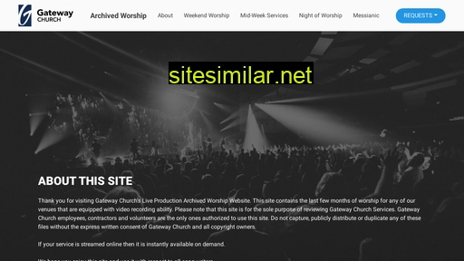 Archived-worship similar sites