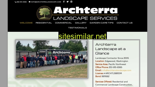 archterralandscape.com alternative sites