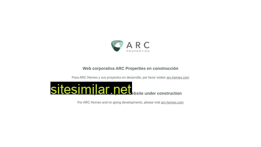 Arc-properties similar sites