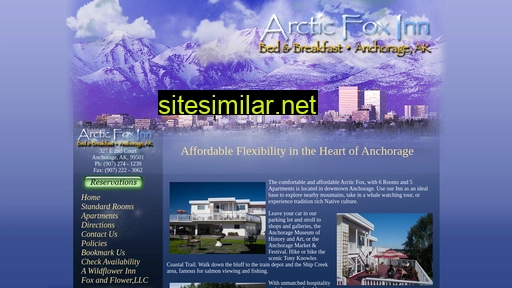 arcticfoxinn.com alternative sites