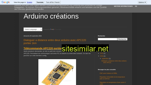 arduino-creations.blogspot.com alternative sites