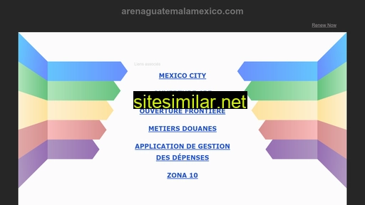 Arenaguatemalamexico similar sites
