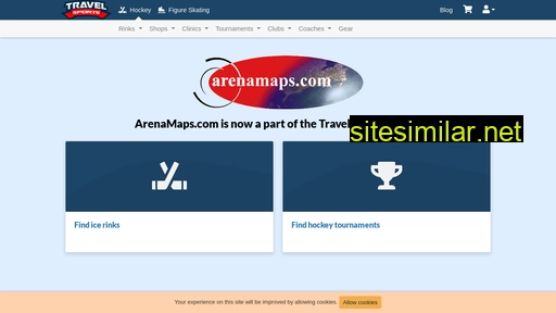 arenamaps.travelsports.com alternative sites