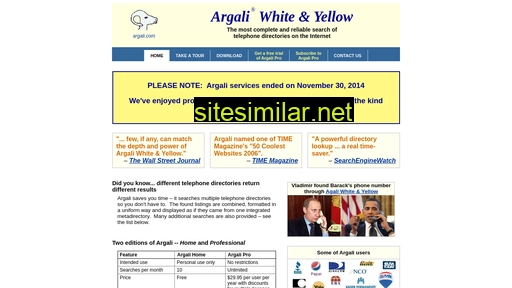 argali.com alternative sites