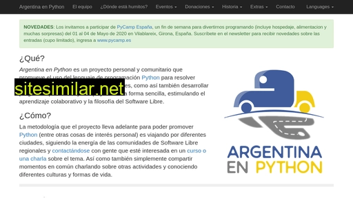 argentinaenpython.com alternative sites