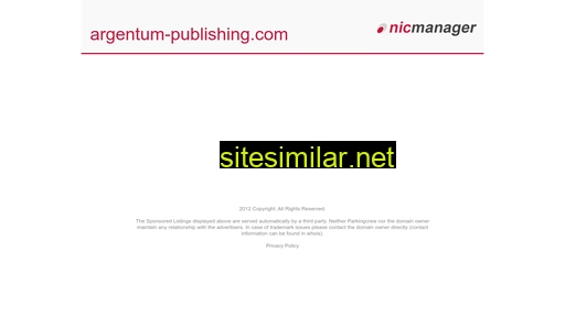argentum-publishing.com alternative sites