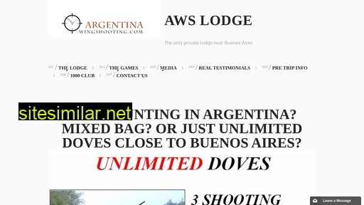 argentinawingshooting.com alternative sites
