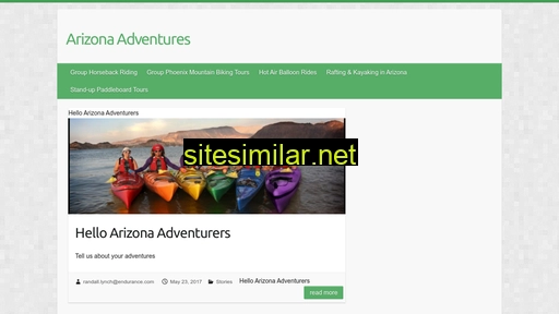 arizoniaadventures.com alternative sites