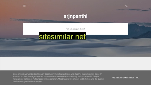 Arjnpanthi similar sites