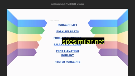 arkansasforklift.com alternative sites