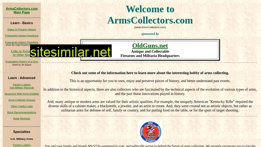 armscollectors.com alternative sites