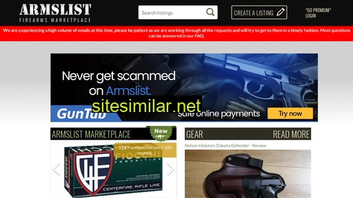 armslist.com alternative sites