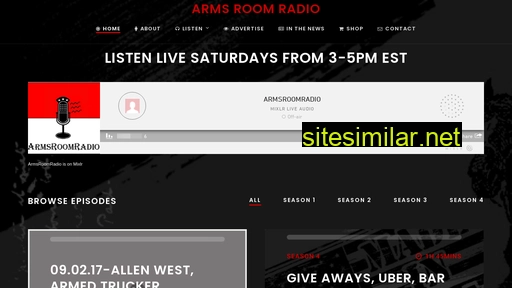 armsroomradio.com alternative sites